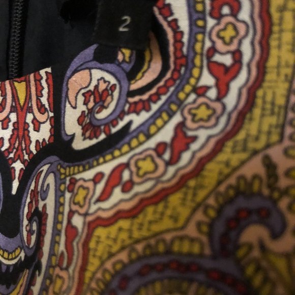 Paisley Print Dress ASO Aria Montgomery PLL - Picture 4 of 5